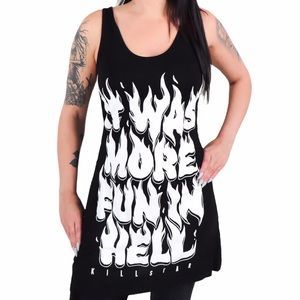 Killstar ‘It Was More Fun’ tank top / dress
